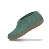 The leather shoe north sea