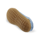Slip-on with natural rubbersole in the colour Sky