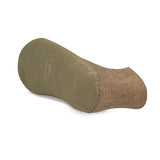 the leather boot sand