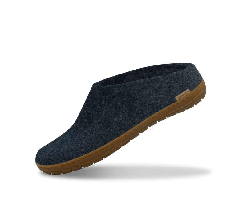 The honey rubber slip-on denim