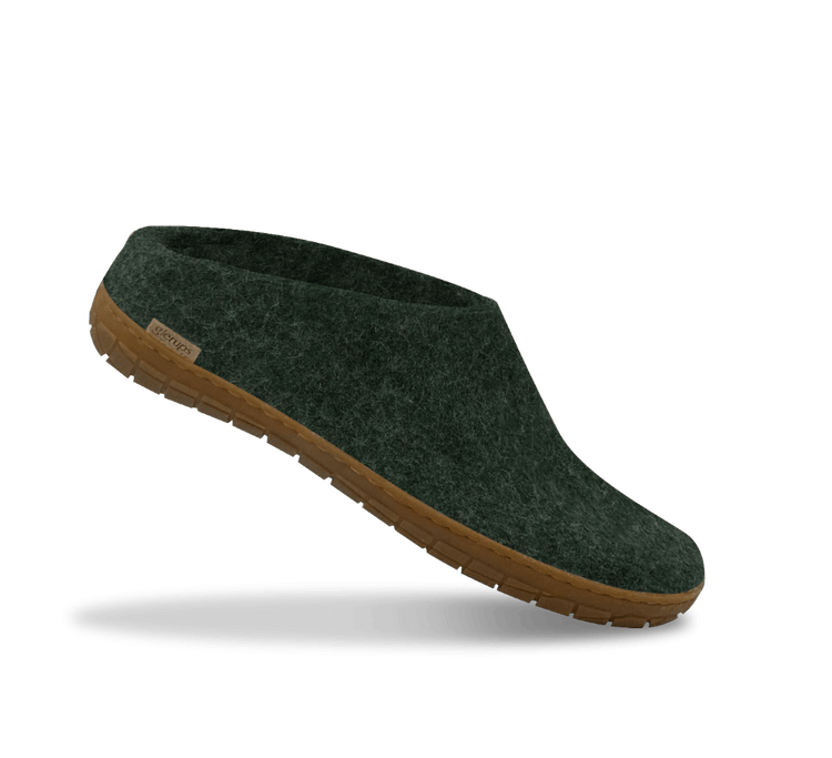 The honey rubber slip-on forest