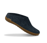 The honey rubber slip-on denim