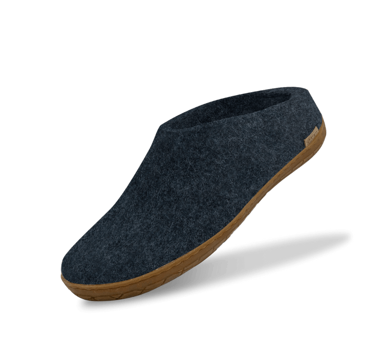 The honey rubber slip-on denim