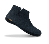 The black rubber boot denim
