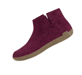The leather boot cranberry