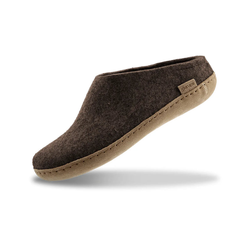 The slip on leather chestnut