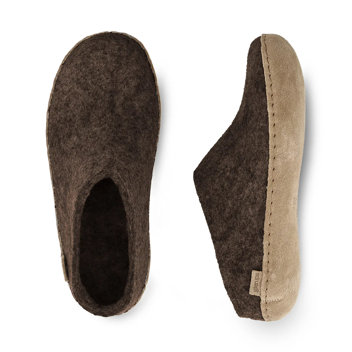 The slip on leather chestnut