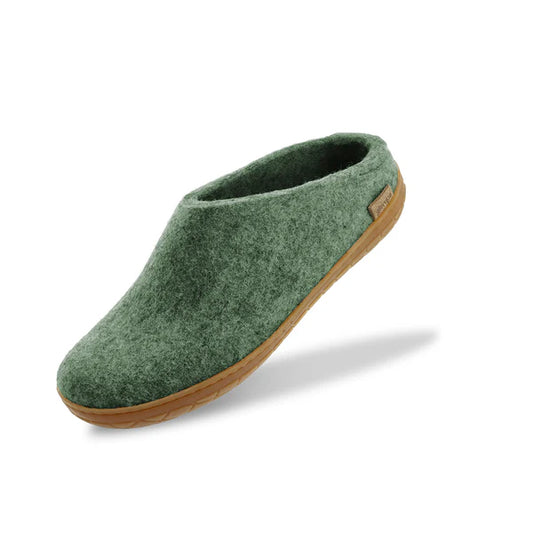 The honey rubber slip-on moss