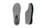 The black rubber shoe grey