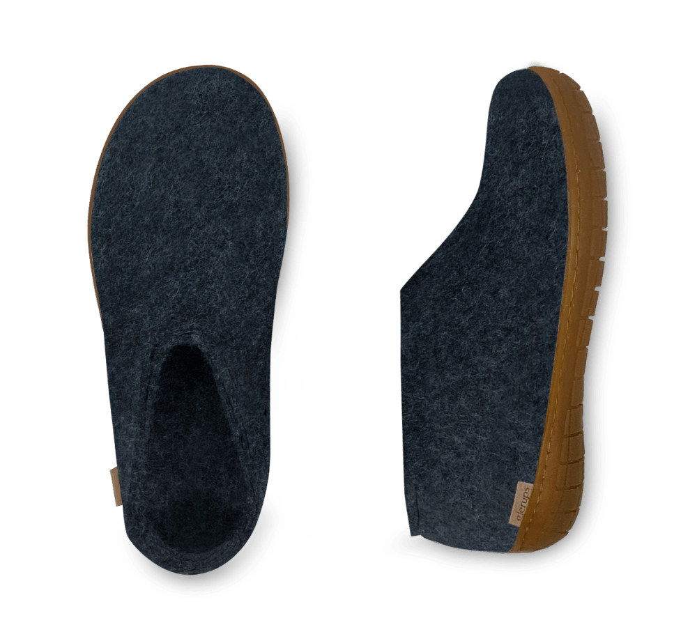 The honey rubber shoe denim