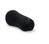 The black rubber slip-on charcoal