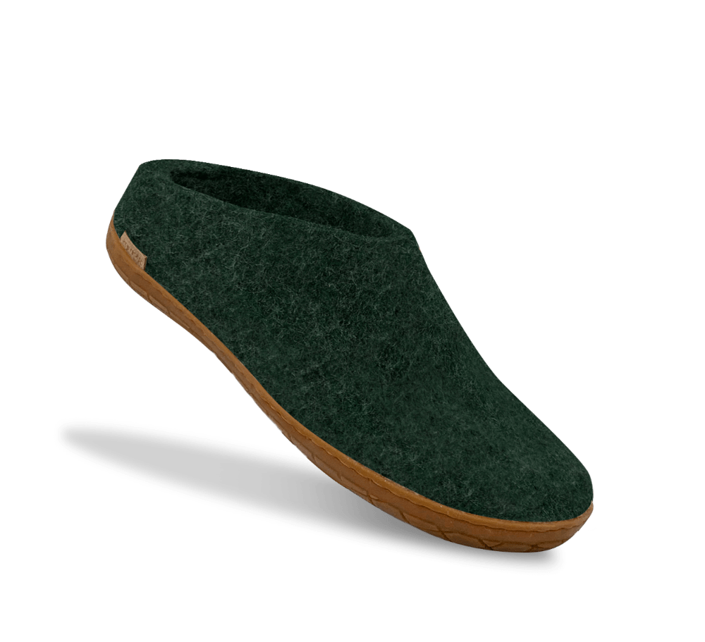 The honey rubber slip-on forest