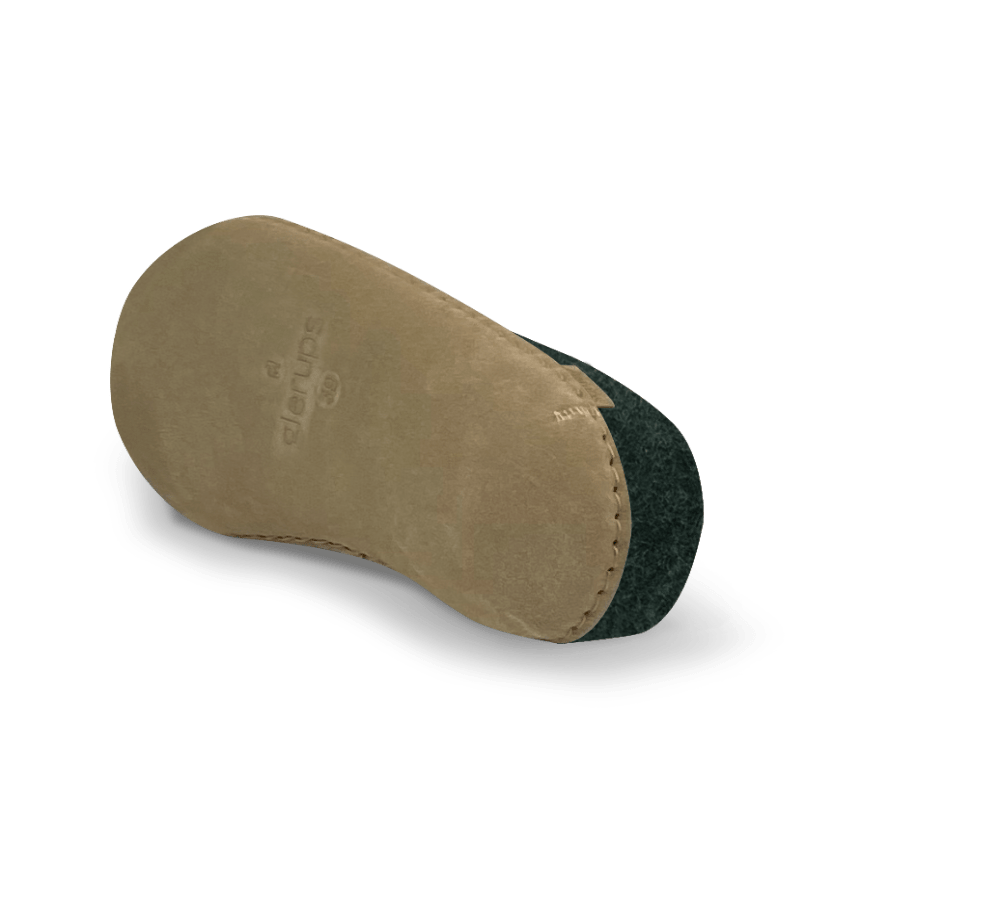 The leather slip-on forest