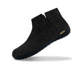 The black rubber boot charcoal