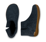 The honey rubber boot denim