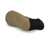 The leather boot charcoal